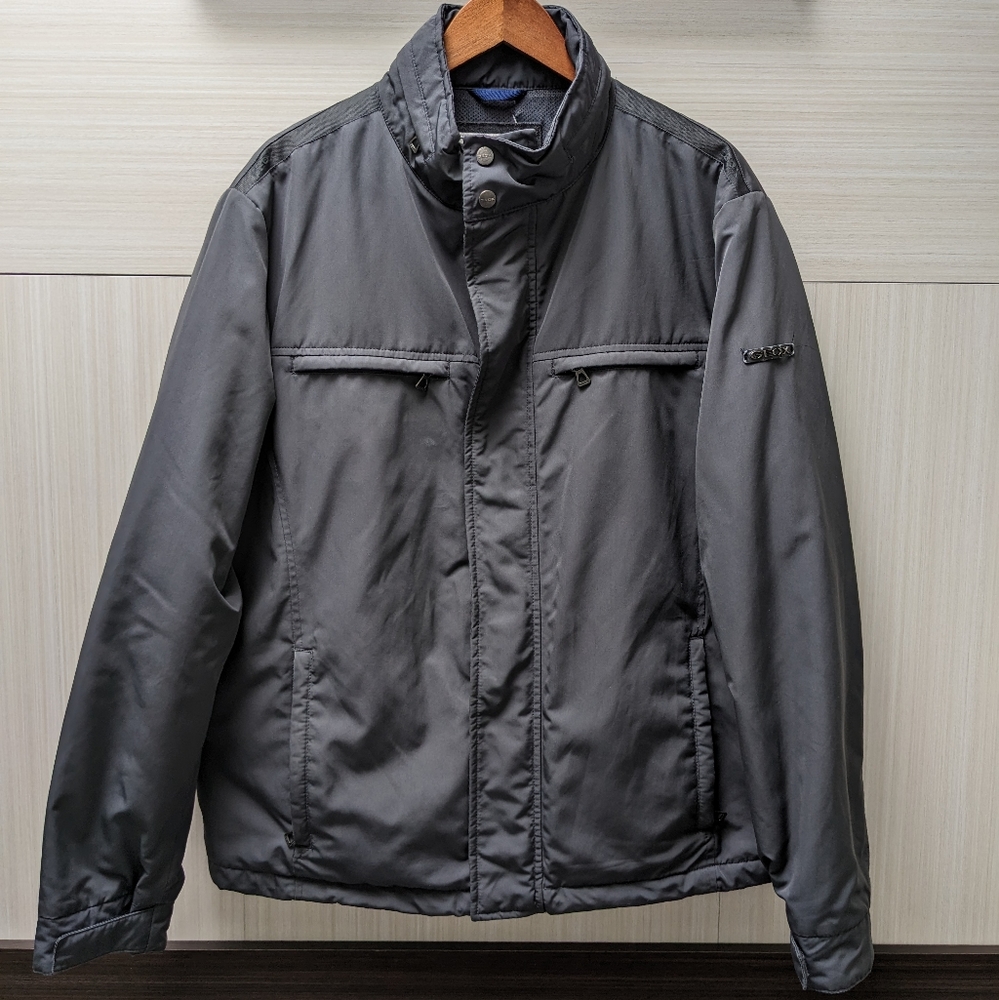 Grey Geox Winter Men's Jacket